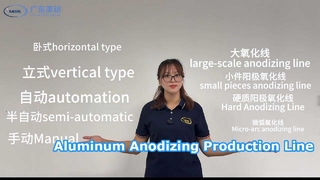 Dây chuyền sản xuất anodizing phôi nhỏ hiệu quả cao