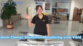 Kẹp tùy chỉnh cho dây chuyền sản xuất nhôm Anodizing