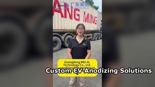 Công ty TNHH Công nghệ MEI-AL Quảng Đông | Dây chuyền anodizing & điện di sẵn sàng cho lô hàng