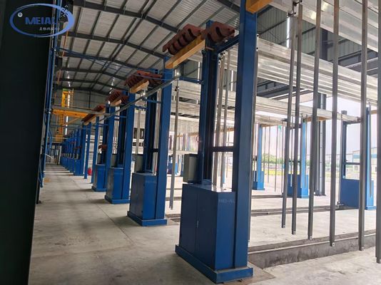 Giá tốt Customized Design Horizontal Anodizing Line Equipment for Construction Aluminum Profiles Compatible with Max. Workpiece Size 8500 Trực tuyến