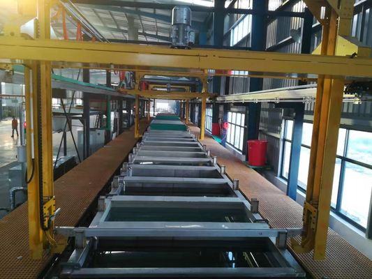 Quy trình xử lý màu dòng Anodizing tự động phôi nhỏ