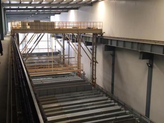 Dây chuyền Anodizing dọc tự động với hệ thống giá đỡ Manaul