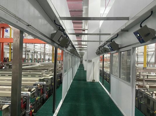 Giá tốt Semi-Automatic Anodizing Production Line with 2,500 T/M Capacity, Modular Design, and RoHS and REACH Compliance Trực tuyến