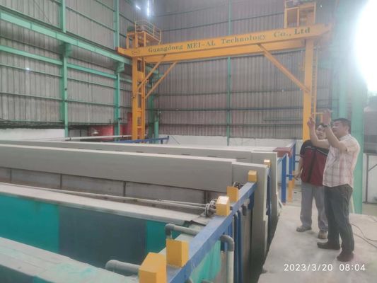 Dây chuyền Anodizing nhôm 380V Hệ thống giá đỡ thủ công 750T/tháng
