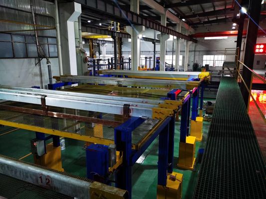 Quy trình xử lý dây chuyền sản xuất Anodizing tự động Công suất 650T / tháng