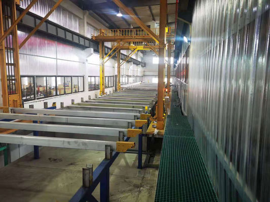 Dây chuyền sản xuất Anodizing 500T/tháng Bán tự động / tự động