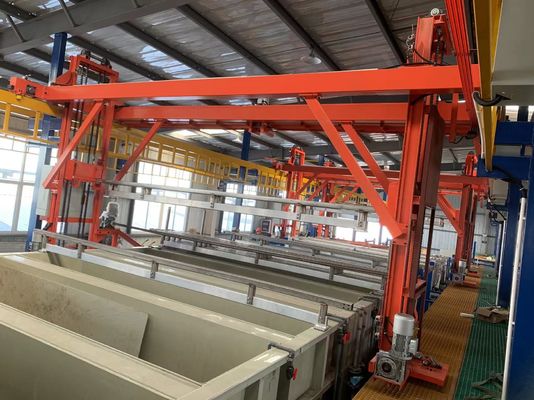 Dây chuyền sản xuất Anodizing 150 tấn Hợp kim nhôm Chế độ nằm ngang