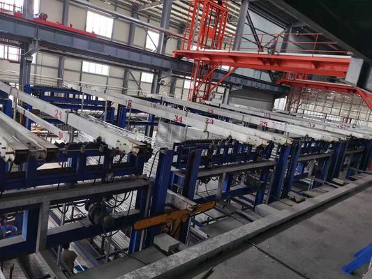 Dây chuyền Anodizing tự động 220V 50HZ với chiều dài hồ sơ tối đa 12500mm