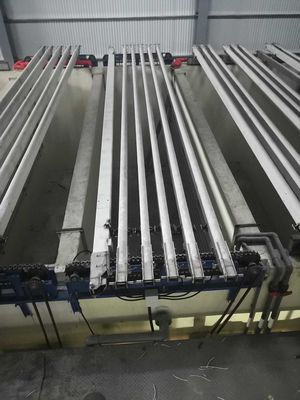 Đầu ra Hồ sơ hợp kim nhôm Anodizing tự động 3000 tấn