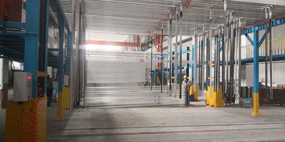 Thiết bị dây chuyền Anodizing tự động nằm ngang Công suất 1500T / tháng