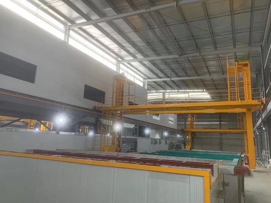 Đường Anodizing nhôm để bán chế độ tự động ngang U