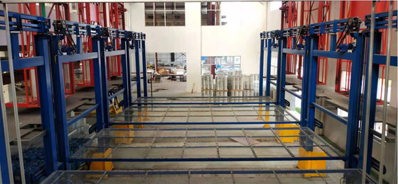 Quy trình dây chuyền Anodizing tự động điện Dây chuyền Anodizing ngang