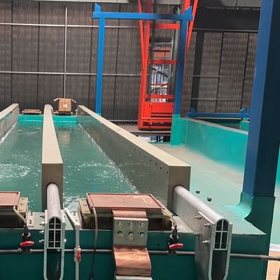 3000T / M Semi-automatic Anodizing Production Line 8-12μm