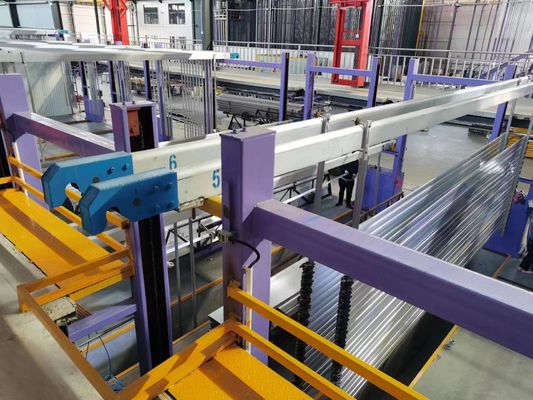 3000T / tháng Anodizing đường thẳng thả quy trình chất lượng nhất quán