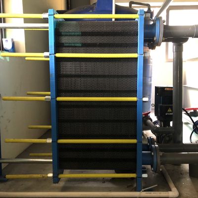 Bộ trao đổi nhiệt loại tấm thép không gỉ màu đen Anodizing