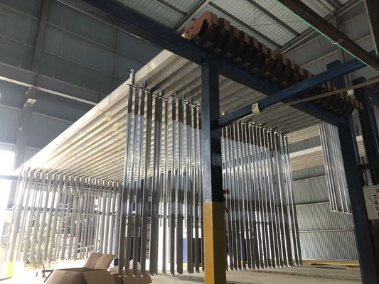 900T / tháng Đường dây anodizing bán tự động ngang