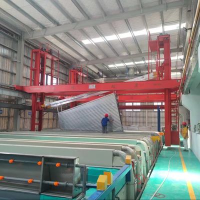 MEIAL 900Ton / M Dòng anodizing tự động Loại hoạt động quy trình