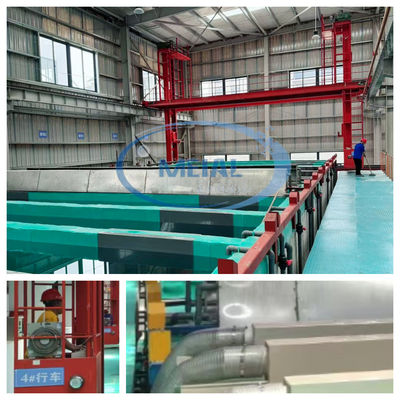 Giá tốt. Semi-Automatic Vertical 1000 Ton/Month Aluminum Anodizing Production Line Màu đỏ / vàng trực tuyến