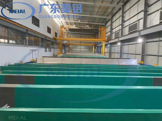 Giá tốt. Đường dây sản xuất anodizing nhôm tự động 1500T / tháng Thiết bị xử lý bề mặt trực tuyến