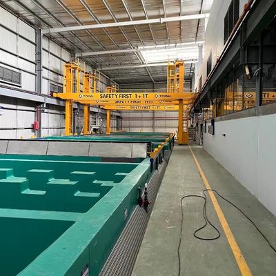 Giá tốt. Dòng sản xuất anodizing 300T cho hồ sơ nhôm với nguồn điện AC trực tuyến