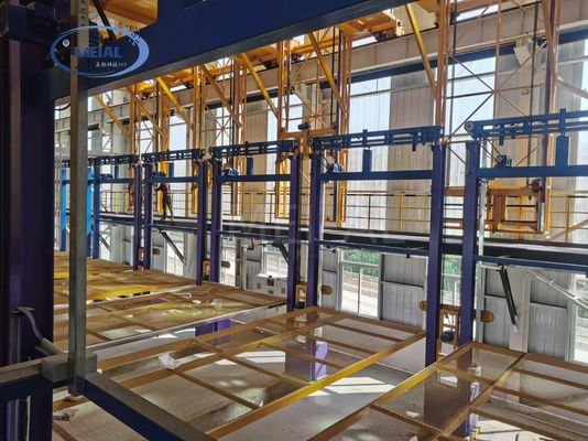 Dòng anodizing 24000T / năm Capacity 7.2meter Aluminium Profile Surface Treatment Dòng anodizing