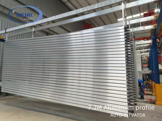Dòng anodizing 24000T / năm Capacity 7.2meter Aluminium Profile Surface Treatment Dòng anodizing