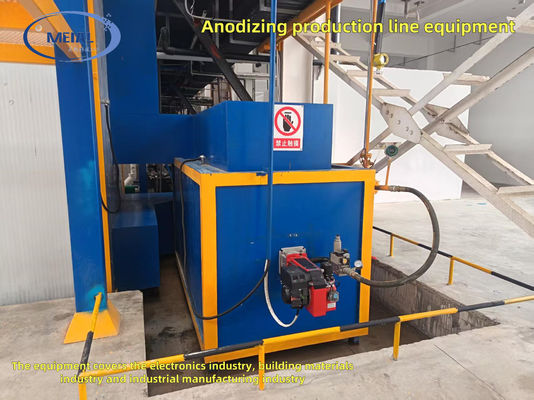Dòng Anodizing nhôm công suất cao với hệ thống sấy khô tiết kiệm năng lượng.