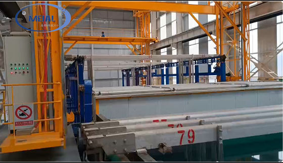 Giá tốt. 500T Capacity tiết kiệm năng lượng tùy biến dây chuyền sản xuất anodizing cho hồ sơ nhôm trực tuyến