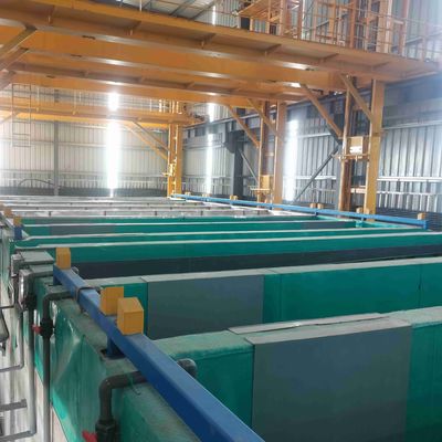 Dây chuyền sản xuất anodizing thiết kế mô-đun bảo trì thấp Điều khiển thông minh