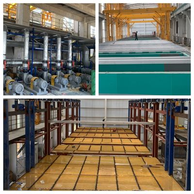 Dây chuyền anodizing nhôm định hình xanh và hiệu quả 2000T/M