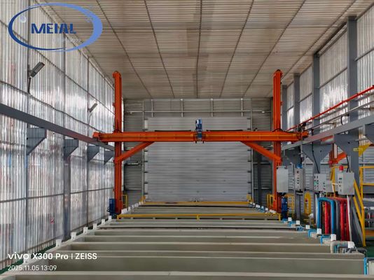 Giá tốt. Horizontal Anodizing Production Line with 5-15μm Film Thickness Uniformity and ±0.5℃ Temperature Precision trực tuyến