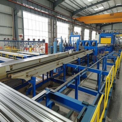 500T Capacity tiết kiệm năng lượng tùy biến dây chuyền sản xuất anodizing cho hồ sơ nhôm