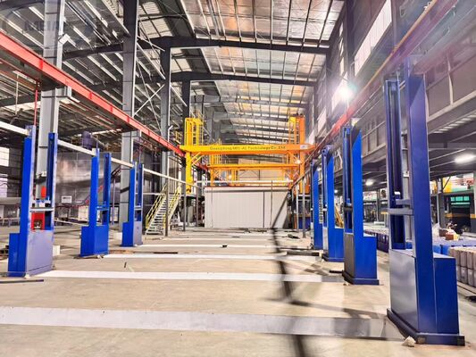 Giá tốt. 150 T / M Aluminium Profile Anodizing Line với 8-12μm Film và bảo hành 365 ngày để dễ dàng vận hành trực tuyến