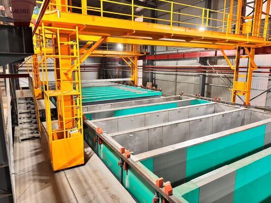 6063 6061 7075 Dây kim loại nhôm dây chuyền sản xuất anodizing cho mặt trời Aluminium khung xử lý bề mặt