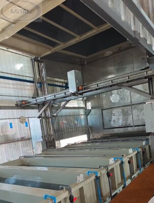 Giá tốt 500T/M Sản phẩm xi lanh dây chuyền sản xuất anodizing nhỏ trực tuyến