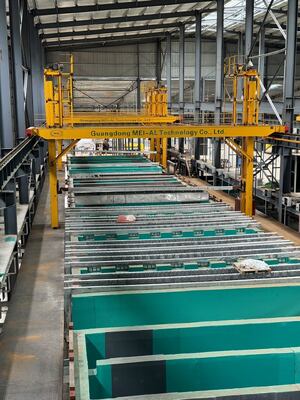 Giá tốt Dây chuyền Anodizing ngang tự động công suất 750T / M cho hợp kim nhôm 6061-6063 Trực tuyến