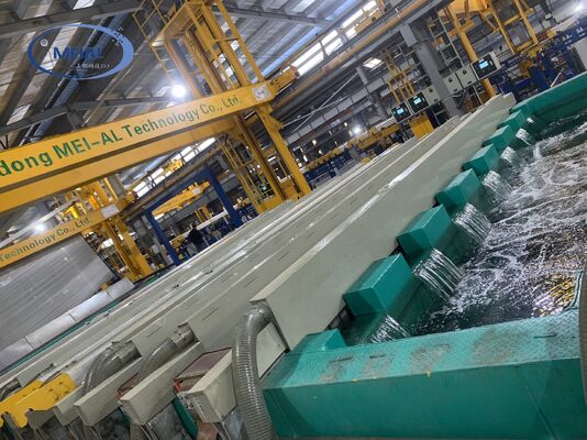 Giá tốt Dây chuyền sản xuất Oxy hóa 200T/tháng có Giám sát từ xa và Độ dày màng Anodizing 8-12µm trực tuyến