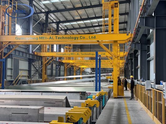 Giá tốt Dây chuyền sản xuất anodizing nhôm tùy chỉnh, hiệu quả, xanh, 2000T/M cho khung năng lượng mặt trời trực tuyến