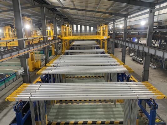 Giá tốt Dòng sản xuất oxy hóa 200T / tháng với giám sát và điều khiển từ xa cho độ dày phim anodizing 10-25μm Trực tuyến