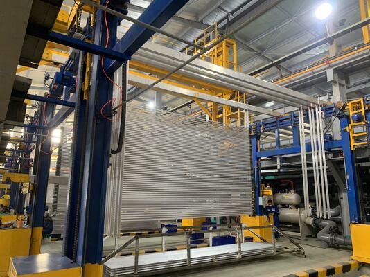 Giá tốt Đường anodizing ngang tự động cho hợp kim nhôm 6061-6063 với công suất 750T / M trong chế độ U ngang trực tuyến
