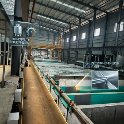 Giá tốt Nhà ga đánh bóng hóa học khử khói Hood bề mặt nhôm gương kết thúc điều trị tiền anodizing trực tuyến