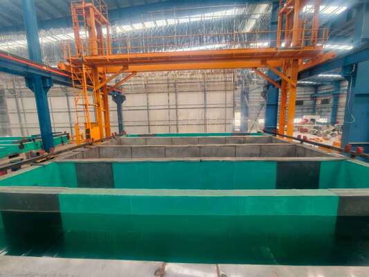 Giá tốt 80-200 tấn / tháng dây chuyền sản xuất anodizing tự động cho thùng thu nhiệt LED với độ dày phim 8 ¢ 12 μm và kết thúc trắng bạc hoặc đen Trực tuyến