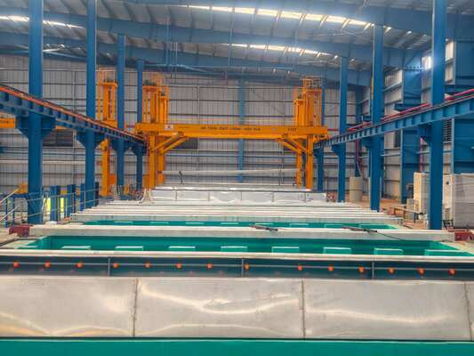 Giá tốt 1000T / M dây chuyền anodizing / SS316L Stainless Steel Cathode Plate Assembly với bề mặt ướp và thụ động cho 3000A DC hiện tại Capacity in Anodizing Tanks trực tuyến