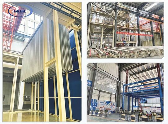 Giá tốt Đường dây sản xuất Anodizing thẳng thắn được thiết kế để tiết kiệm không gian và Anodizing nhôm công suất cao với kiểm soát lớp phủ đồng nhất. trực tuyến