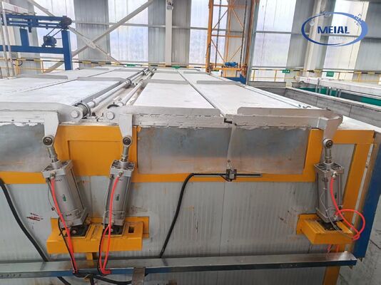Giá tốt Tùy chỉnh và linh hoạt Đường anodizing tự động với độ dày phim 8-12μm cho hồ sơ hợp kim nhôm 6500mm trực tuyến