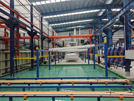 Giá tốt Dây chuyền Anodizing cứng tự động cho ống xi lanh thủy lực, chống mài mòn 30-50µm Trực tuyến