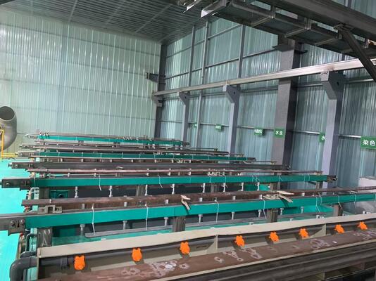 Giá tốt Đường anodizing cứng cho thiết bị thể dục 6061-T6 với kết thúc chống ăn mòn và chống ăn mòn cao 25-40μm Trực tuyến